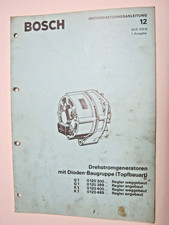 BOSCH CLASSIC PRÜFANLEITUNG