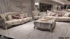 Sofa set barock rokoko möbel - set,