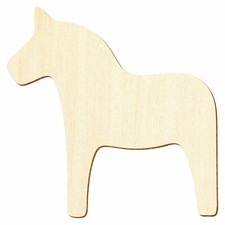Holz Dala Pferd - Deko Basteln