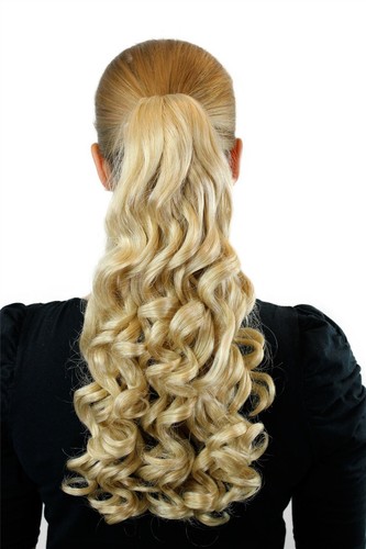 Haarteil zopf hellblond - zopf,