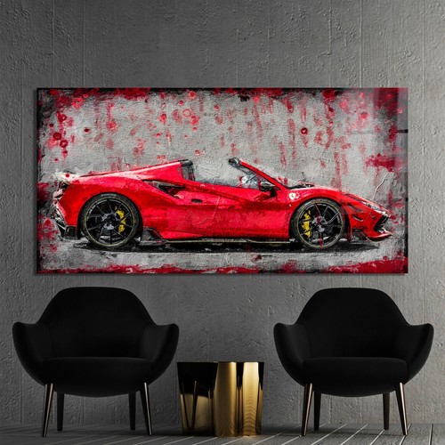 Wandbild ferrari luxus - wandbild,,