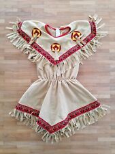 Indianer Kleid, Kostüm, Fasching Mädchen, Größe 128