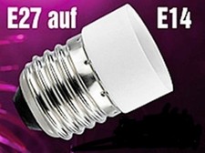 4 Stück Lampensockel Adapter