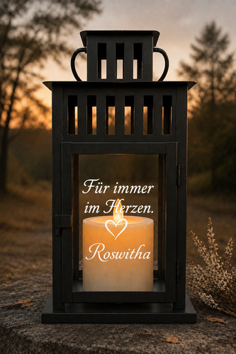 Personalisierte grablaterne - personalisierte,