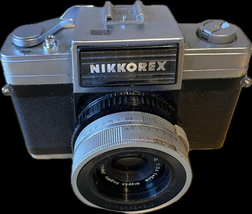 Nikkorex camera with 50mm - nikkorex,