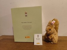 Steiff Eichhörnchen Nussleder