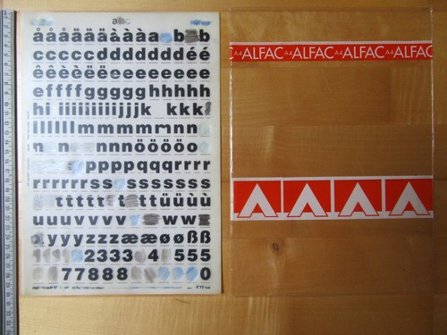 Letraset alfac 13b - letraset,,