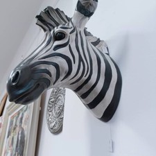 Zebra Kopf Büste