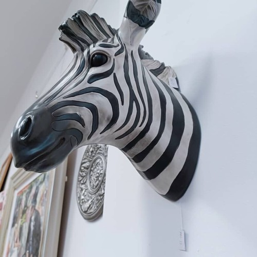 Zebra kopf büste - kopf,
