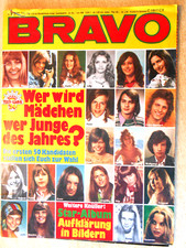 Bravo 9/1974 Komplett - Tiger B. Smith, T. Rex, Alvin Stardust, Sweet  - TOP