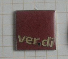 VERDI / LOGO groß ................................................... Pin (294e)