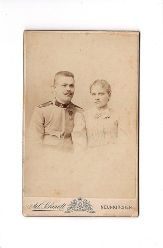 Cdv foto soldatenportrait - foto, /