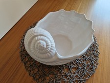 Große Muschelschale aus Keramik✨️Made in Italy✨️Länge ca. 28cm Höhe ca. 11cm