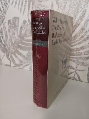 Walter kempowski das echolot - walter,