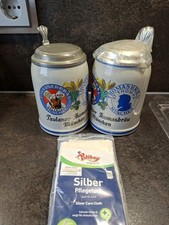 Original Steingut Bierkrug -