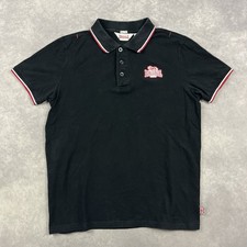 Lonsdale Polohemd in schwarz