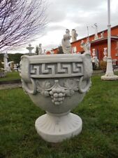Pflanzschale, Pflanzkübel, Amphore, Steinguss, 47 cm Gartendekoration Steinfigur