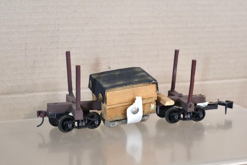 Bausatz gauge bogie logwagen - o,
