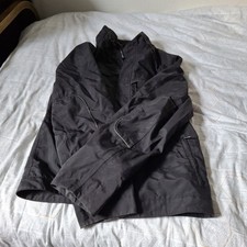 Zenga Sport Black XL Microtene Monocrome Project Jacket Leather Trim