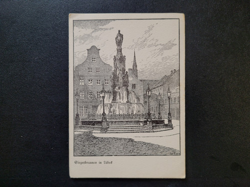 Lübeck siegesbrunnen - lübeck,