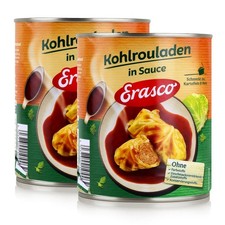 Erasco Kohlrouladen in Sauce