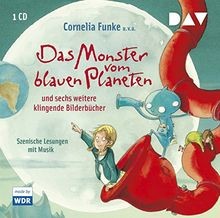 Das monster vom - monster, blauen