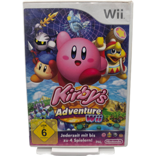 Kirby adventure wii - adventure,