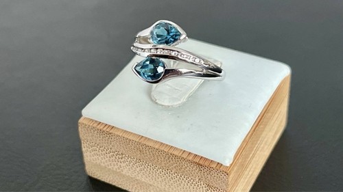 Silber ring 925 mit - 57,