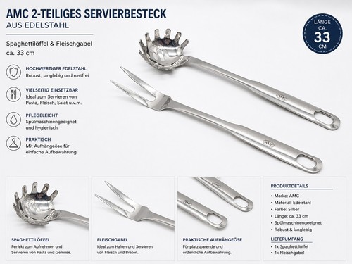 Amc teiliges servierbesteck - amc,