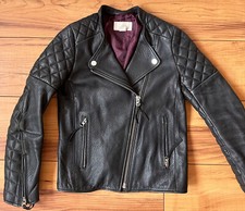 100%ORIG H&M ECHTLEDER PADDED