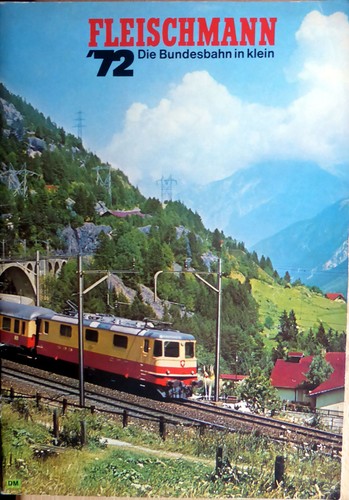 Fleischmann 1972 katalog mit - fleischmann,