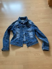 Jeansjacke Totenkopf Nieten