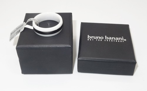 Schwarz weißer ring bruno - schwarz-weißer,