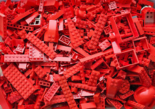 Lego 1 kg - Rot - Red - Steine - Platten - Sondersteine - Konvolut - 1000g