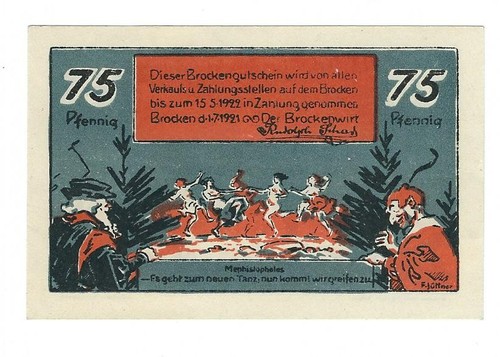 Notgeld schierke harz - schierke, im