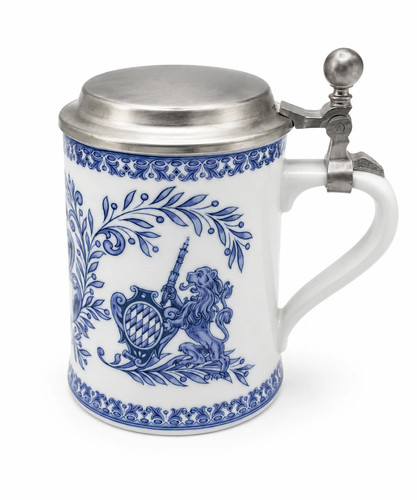 Zierkrug fränkisch blau anno - blau,