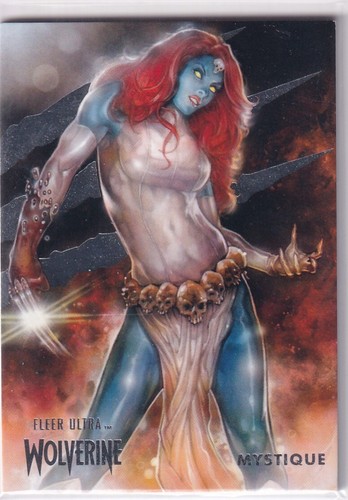 Fleer ultra marvel wolverine - marvel,