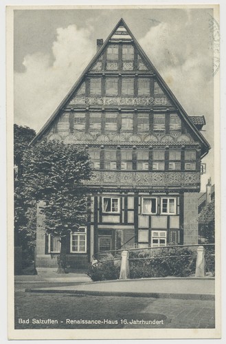Bad salzuflen renaissance - ak,