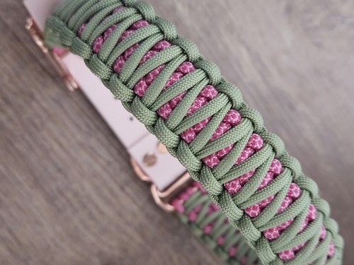 Paracord halsband 48 cm - paracord, l