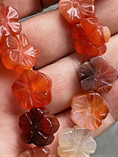 Roter Achat Karneol Perlen