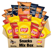 Doritos & Lays Mini 20×35/44g – Cheese, Chili, Salted, Paprika – Mix to go