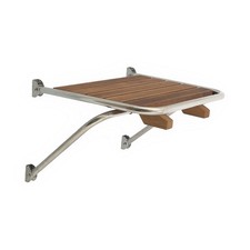 Badeplattform Boot Teakholz