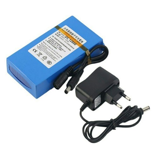 8000mah 12v dc12800 ion - dc12800, li-ion