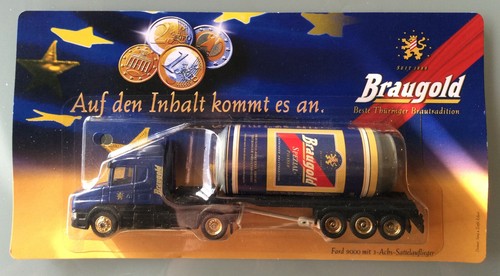 Miniatur werbetruck lkw scania - miniatur,
