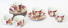 6 Porzellan Mokkatassen Tassen