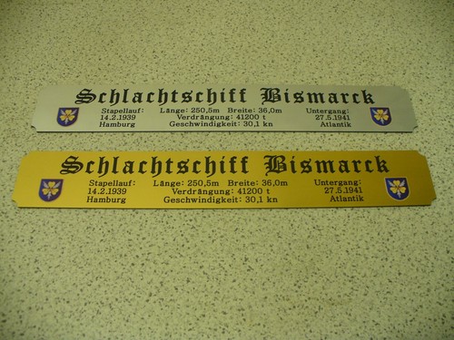 Namensschild für