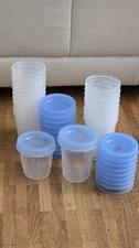 Philips Avent Aufbewahrungsbecher+Abtropfgestell–15×180 ml + 9×240ml (gebraucht)