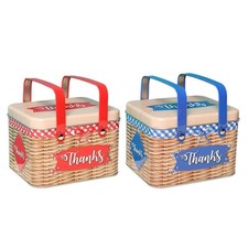 Keksdose Bauernhaus eckig mit