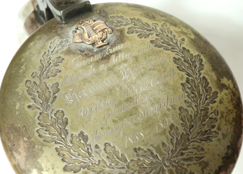 Alter glaskrug 1898 - alter,