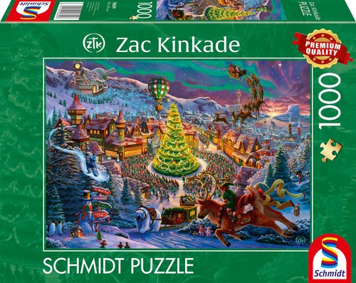 Santas nordpol puzzle zac - nordpol,